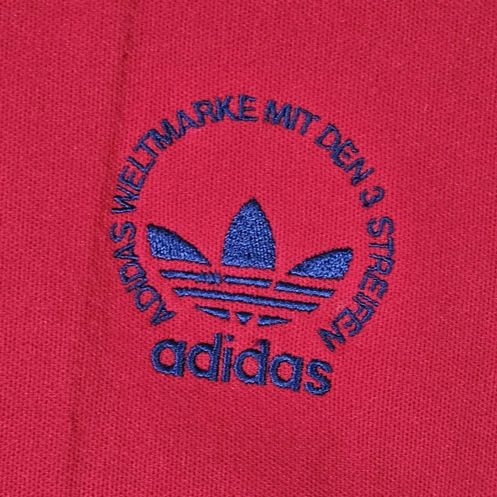 Adidas Vintage 60s West Germany Red Track Jacket